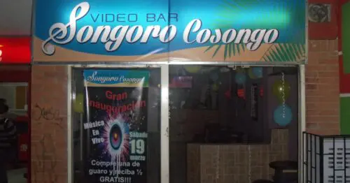 SONGORO COSONGO VIDEO BAR SONGORO COSONGO VIDEO BAR
